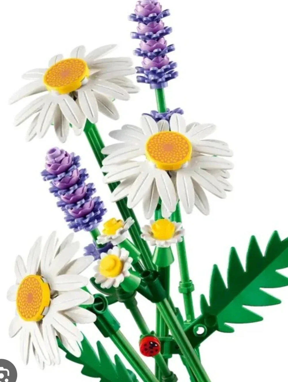 Lego Botanicals Daisy Flower Building Brick Swt W Lady Bug Bouquet